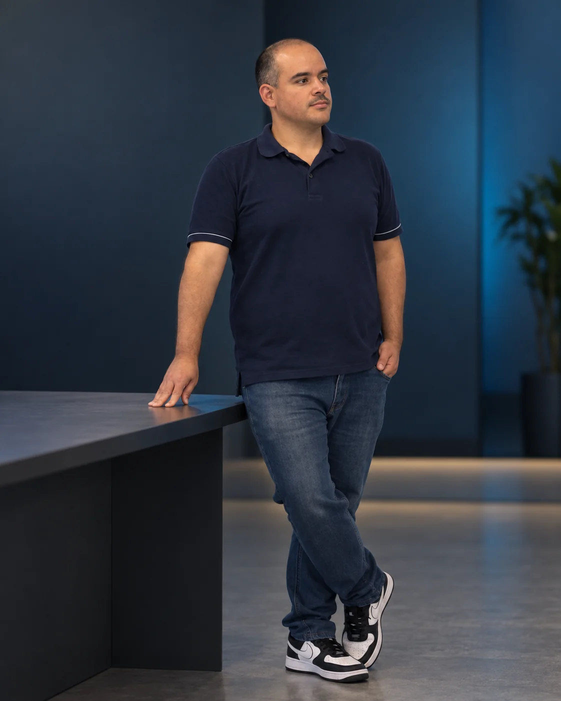 Luan Oliveira, fundador da Corsynap, em retrato profissional